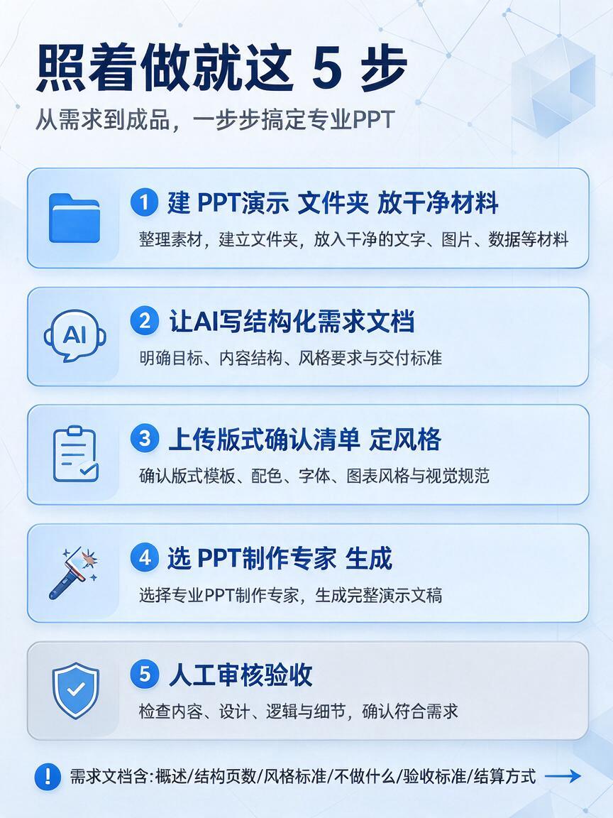 WorkBuddy做PPT:6张图讲透省一天的那套流程(6/6)